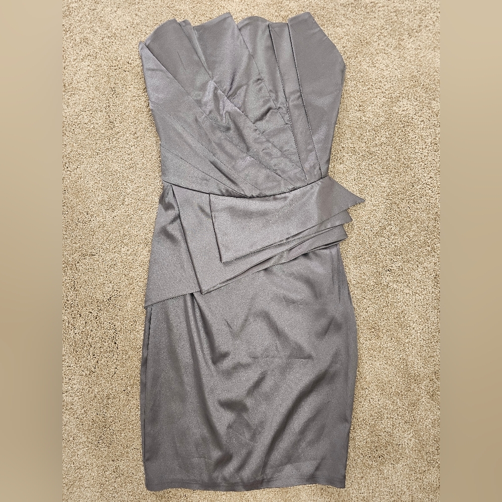 Elegant Gray Women's Skirt
